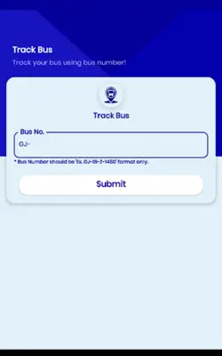 Track GSRTC Bus android App screenshot 2