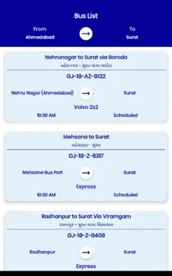 Track GSRTC Bus android App screenshot 4