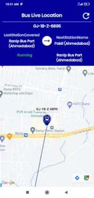 Track GSRTC Bus android App screenshot 8